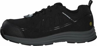 Skechers Malad II Comp Toe - Heren - Sport - Zwart - Maat: 43 EU Synthetisch