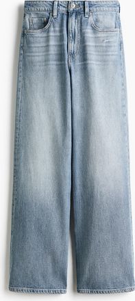 H&M Wide High Jeans - Blue