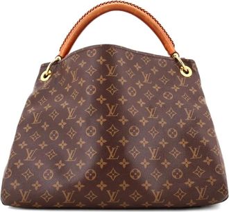 Louis Vuitton Borsa passepartout a mano Artsy in tela con monogramma - Marrone