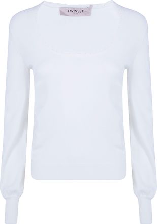 Twin-Set Sweater Long Sleeve Round Neck