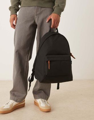 Polo Ralph Lauren Zaino grande in nylon nero con logo