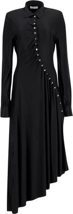 Paco Rabanne Dames, Jurken, Zwart, Maat: S Jersey