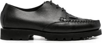 Hereu Colom Sport Veterschoen - Heren - Veterschoenen - Zwart - 44 EU - Leer - Schoenen