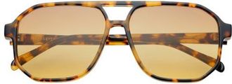 Freyrs Eyewear Billie Aviator Sunglasses in Tortoise/brown at Nordstrom