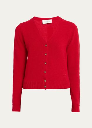 High Sport Wool Cashmere V-Neck Cardigan