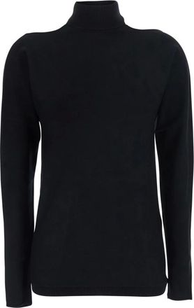 Semicouture Jersey con detalles de corte - Knitwear - Mujer - Negro - S