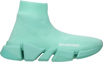 Balenciaga Sneaker Speed 2.0 Women Fabric Green/Mint
