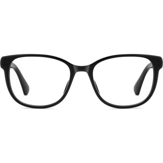 Kate Spade New York lyssa 51mm square optical glasses in Black at Nordstrom