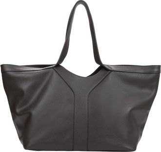 Estro & Luminara Shopper Bag - Dames - Shoppers - Bruin - ONE Size - Leer - Tassen