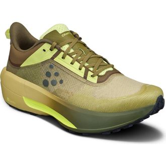 Craft Nordlite Ultra Pro Running Shoe in Leaf/Contrast Yellow at Nordstrom, Size 9.5