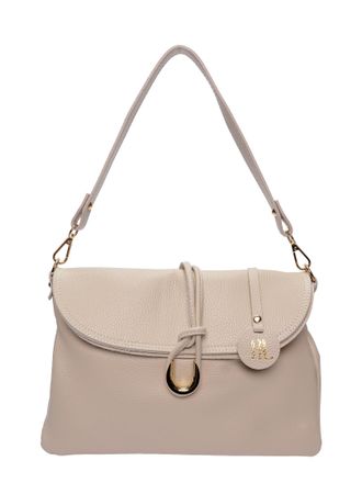 Anna Luchini Beige Rundleer Tas