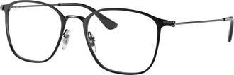 Ray-Ban Rx 6466 Optisch Montuur - unisex - Brillen - Zwart - 51 MM - Accessoires