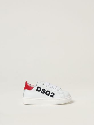 Dsquared2 Sneakers in pelle di vitello con logo