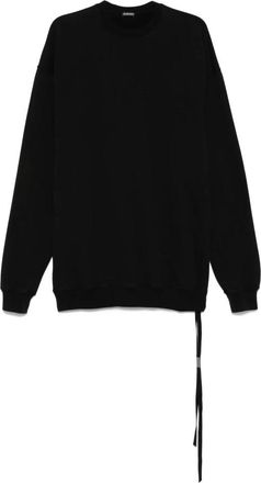 Ann Demeulemeester Mujer, Sudaderas, Negro, Talla: XS