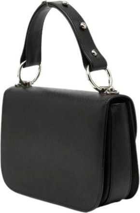 Prada Pre-owned Arcade Schoudertas - Dames - Pre-owned - Zwart - Maat: ONE Size Leer