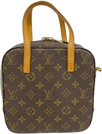 Louis Vuitton Pre-owned Handbags, female, Brown, Size: ONE SIZE Pre-owned Vintage Canvas Handbag