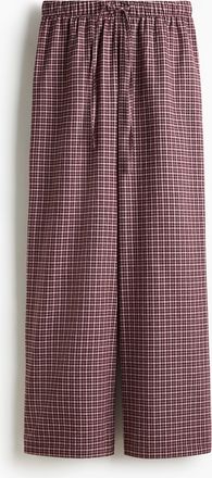 H&M Schlafhose aus Flanell - Red