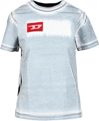 Diesel Cotton T-shirt - White/Black