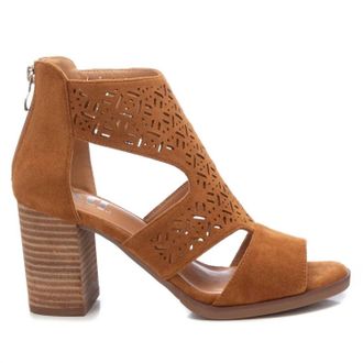 Xti Womens Suede Sandals In Brown