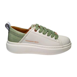 Alexander Smith Sneakers, female, White, Size: 6 US Pelle Sneaker