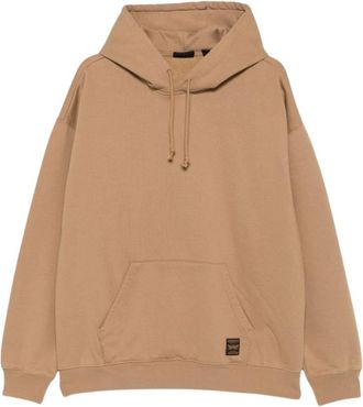 Levi's Drawstring Logo Hoodie - Heren - Hoodies - Beige - S - Hoodies & sweatvesten