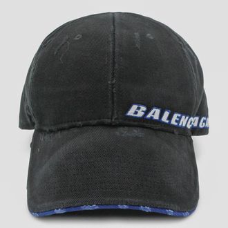 Balenciaga Grey Cotton Hat