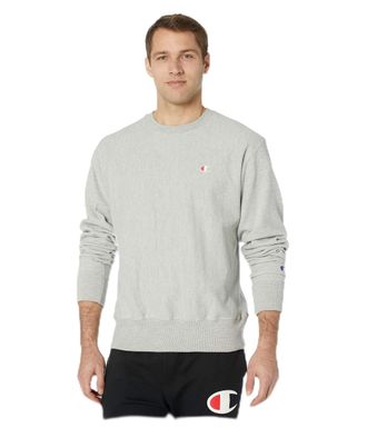 Champion Mens reverse Sweatshirt, Oxford Gray-y06145, L UK