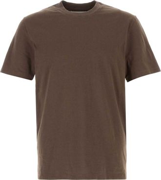 Maison Margiela Dark Brown Solid T-Shirt