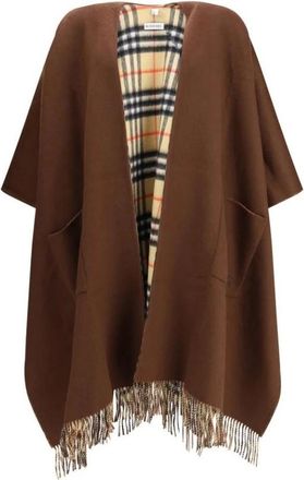 Burberry Dames, Jassen, Bruin, Maat: ONE Size Wol