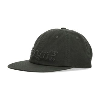 HUF Huf, Accessoires, unisex, Groen, ONE Size, Katoen, Flat Visor 5-Panel Hat