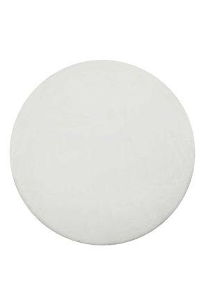 Wecon Home Alfombra efecto piel de conejo beige para sal&oacute;n, dormitorio 100 rd