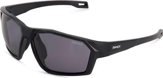 Sinner Parkia Mountain Asian Fit SISU-925-10-03 Mens Sunglasses Black Size 138