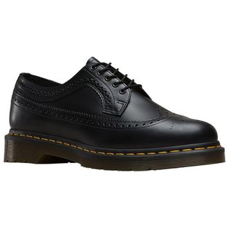 Dr. Martens 3989 5-Eyelet Leather Unisex Oxfords Shoes - Black - Size:UK 9.5