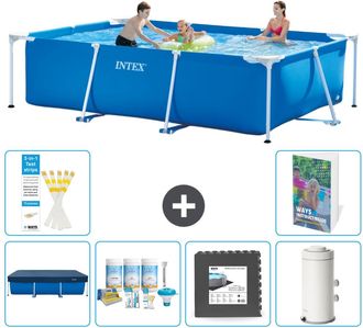 Intex Piscina Con Estructura Rectangular - 300x200x75 Cm - 7-piezas S64