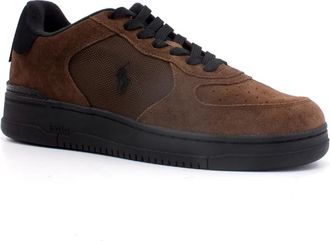 Ralph Lauren Sneakers - Heren - Sneakers - Bruin - 45 EU - Leer - Schoenen