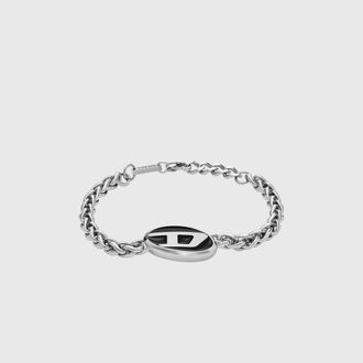 Diesel Stainless steel chain bracelet - Bracelets - Unisex - Silver