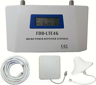 Trade Shop Trade Shop - Kit Ripetitore Amplificatore Booster Segnale Antenna Gsm Dcs 4g Fdd-lte