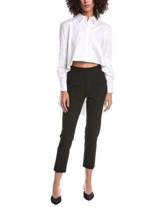 Toccin Kira Poplin High- Low Fly Away Shirt