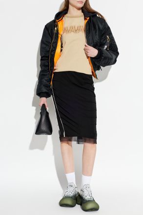 Avavav T-shirt With Logo, Womens, Beige