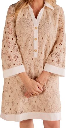 Wishlist Lets Jet Away Crochet Dress In Natural