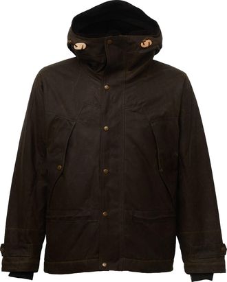 Manifattura Ceccarelli Mountain Wool-Lined Waxed Jacket