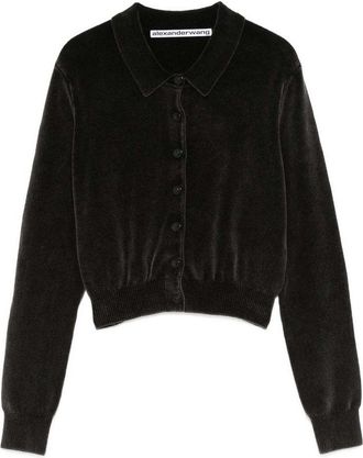 Alexander Wang Collared Cardigan