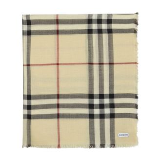 Burberry Giant Check Scarf - Beige