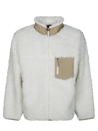 Polo Ralph Lauren Textured Full-Zip High-Collar Pullover Sweater