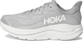 Hoka One One Mens Hoka One One Clifton 10 1162030-STLLR Sneakers Gray Running Shoes TF9359