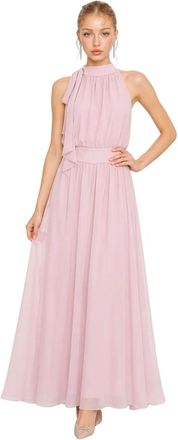 Kocca Chifox Avondjurk - Dames - Avondkleed - Roze - L - Chiffon - Kleedjes