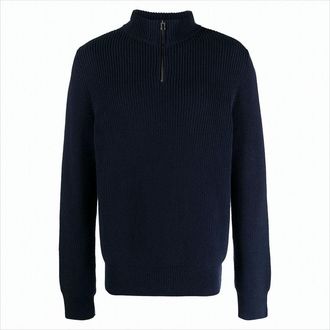 A.P.C. Ribbed Knit Turtleneck Sweater