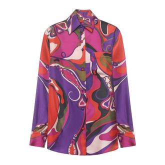 Pucci Orchidee Print Shirt
