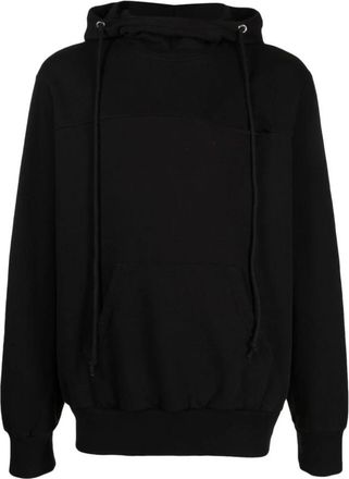 Winnie New York Klassieke Hoodie met Verborgen Zak - Heren - Hoodies - Zwart - M - Katoen - Hoodies & sweatvesten