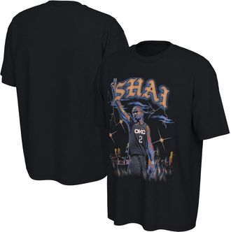 Converse Unisex Converse Shai Gilgeous-Alexander Black Oklahoma City Thunder 2025/26 City Edition Player Graphic T-Shirt at Nordstrom, Size Xx-Large